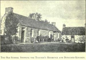 The Old School House Logie Coldstone Farquharson late 1870 - the school kitchen became Auld Charlie Thomsons hoose